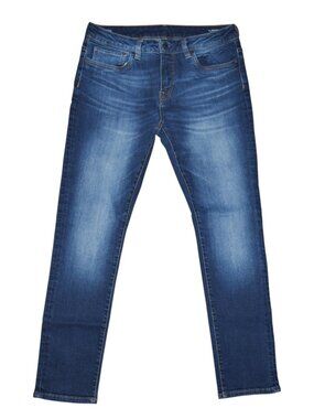 Buffalo David Bitton Men's Size 33x30 Skinny Max Fit Jeans Dark Wash